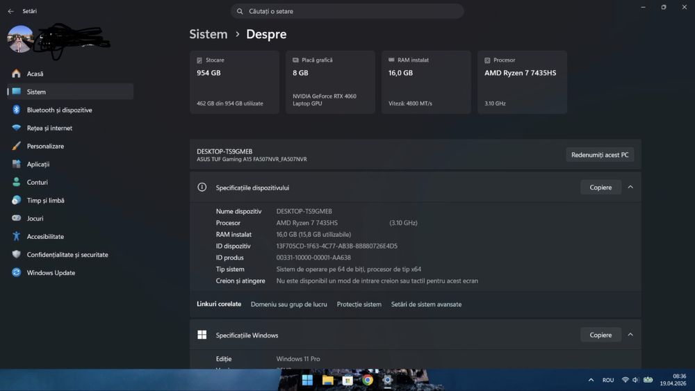 Asus TUF A15 2024