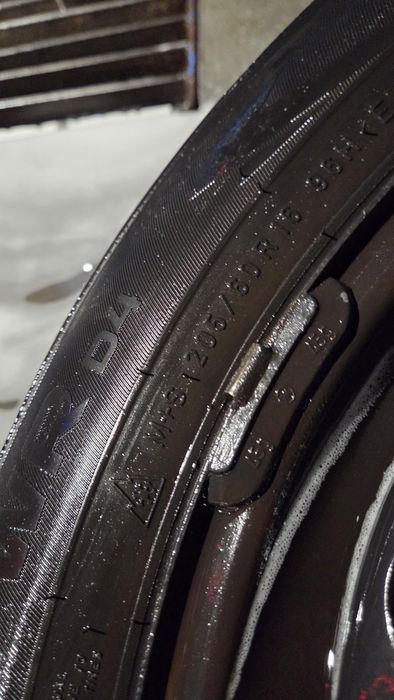 Set roti iarna jante tabla VW Skoda 5x112 r16 preț fix