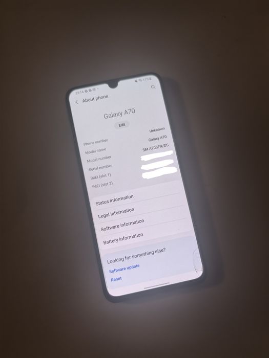 Samsung Galaxy A70, 128GB, Dual SIM liber de rețea