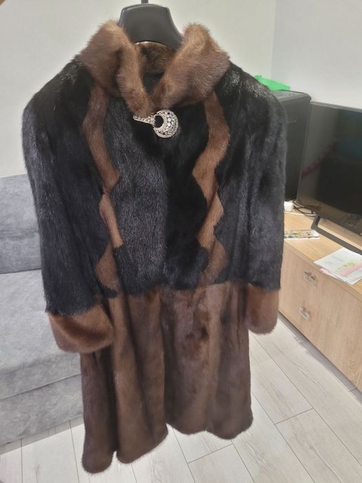 Шуба из натуральной норки
