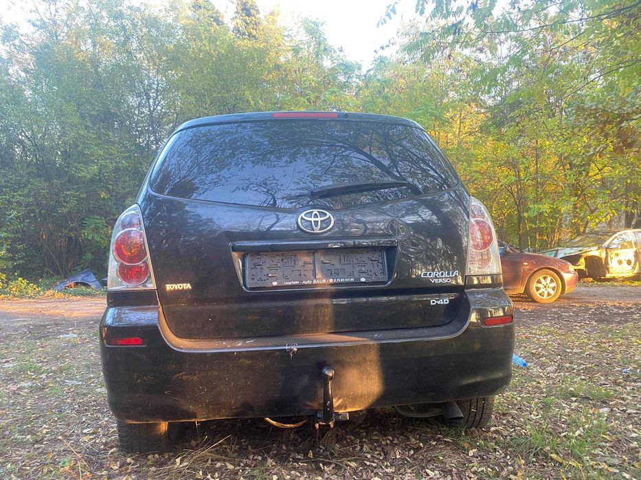 Toyota Corolla Verso на части , тойота корола версо на части