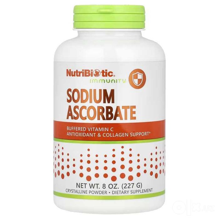 NutriBiotic Immunity Sodium Ascorbate Аскорбат натрия
