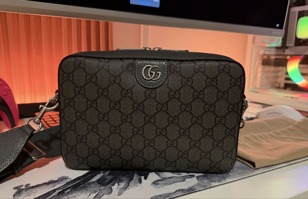 Мъжка чанта 2в1 Gucci Ophidia Crossbody Bag