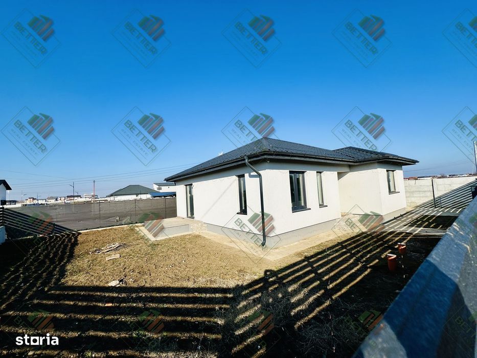 Casa Parter Individuala + Pod Comuna Berceni - 3 camere - 2 Bai