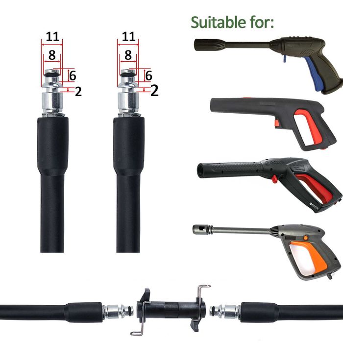 Маркуч за водоструйки Bosch Бош - 6м/10м/15м НОВ