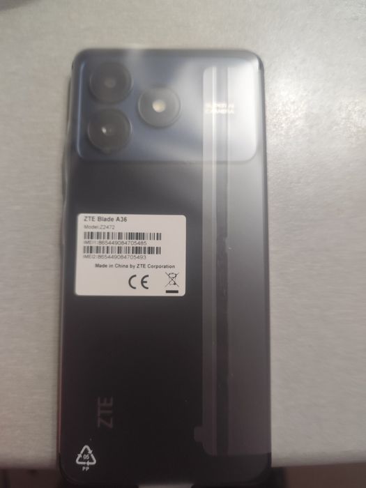 Vând telefon zte blade A36 cu card Samsung 128 gb