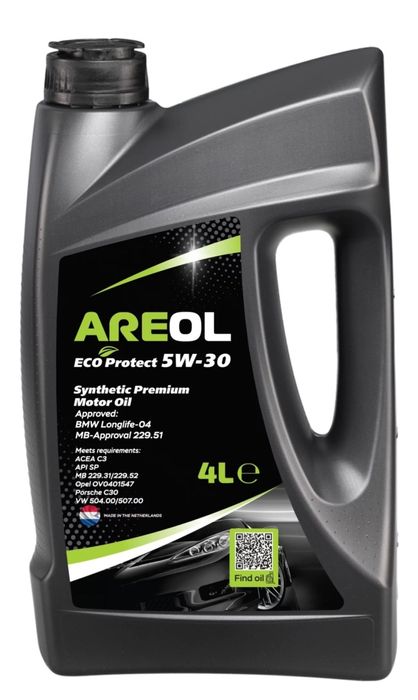 Автомобильное масло AREOL