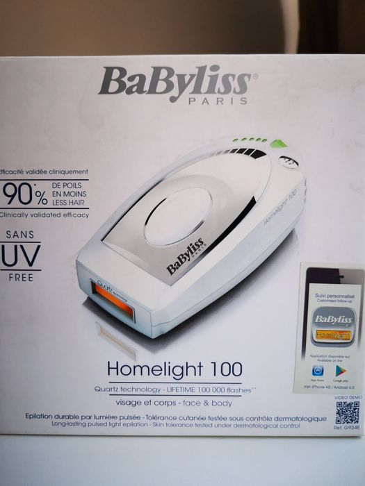 Фотоэпилятор Babyliss Homelight 100 G934E