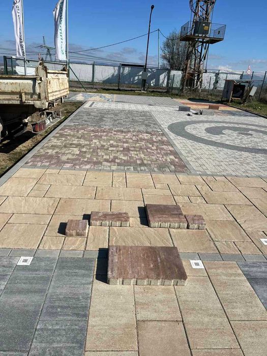 Плочи Suprema, 6см, цвят: опушено-кафяв меланж - #Земелрок