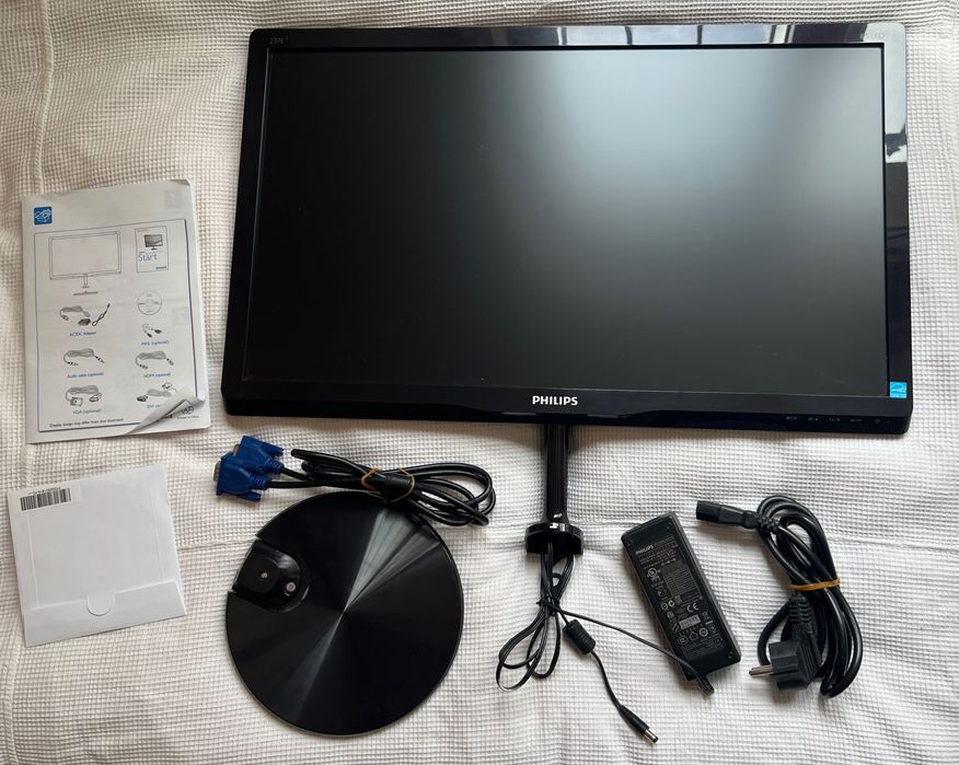 Philips 237E4 IPS LED Display LCD Монитор 23” 1080p FullHD