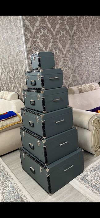 Сундук- чемоданы  на приданое