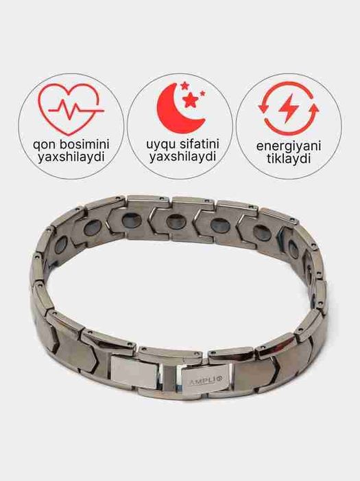 Magnitli braslet - erkaklar va ayollar uchun