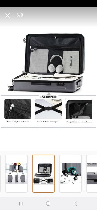 Troler cabina nou ABS