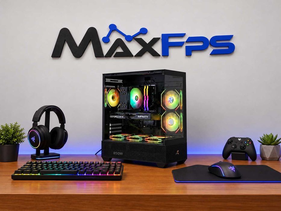 НОВО! RTX 5060TI 16GB Intel i5-14400f 32GB RAM 700W Геймърски компютър