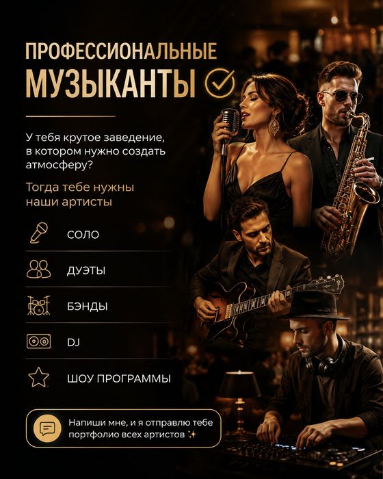 Профисиональные музыканты