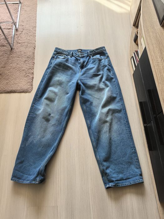Denim Blue Super Baggy Jeans 36/34