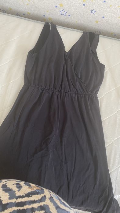 Сарафан темно серый Манго