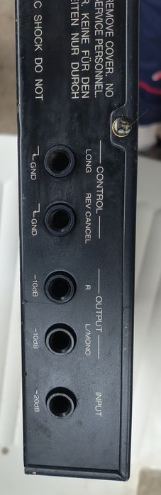 Digital reverb korg drv 1000