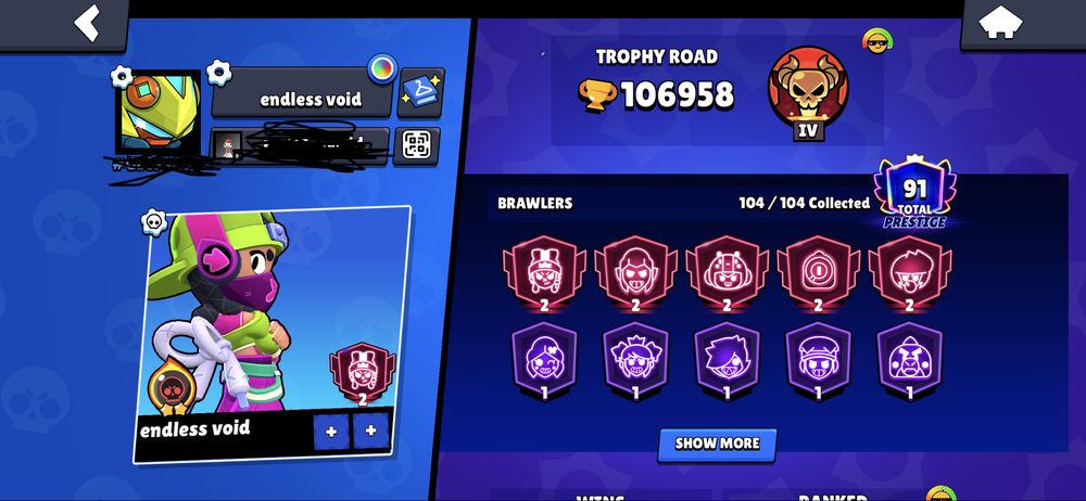 Аккаунт brawl stars