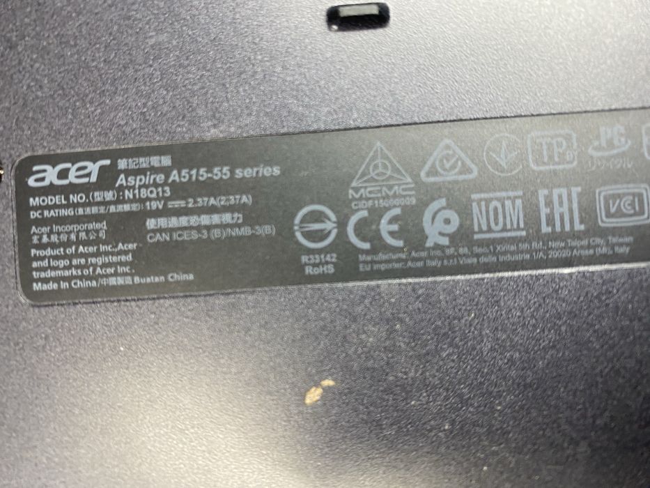 Laptop i5 gen10/4gb ram/ssd