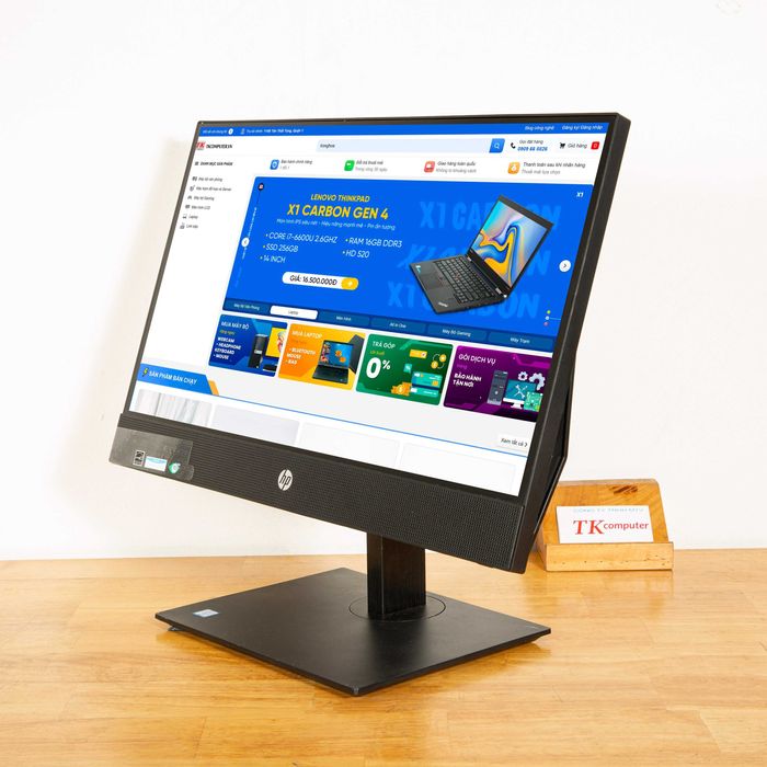 All in one hp pro one 600 g4 cu i5-8600, 16gb, 256 ssd windows 11