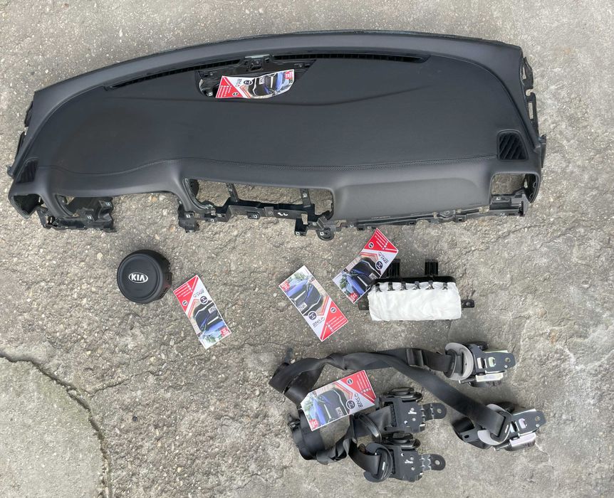 KIA Sportage 4 IV plansa de bord - kit airbag volan pasager - centuri