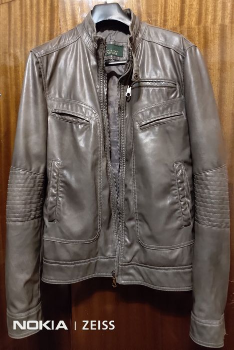 Мъжко кожено яке "Zara"