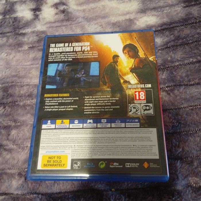 Vând the last of us ps4