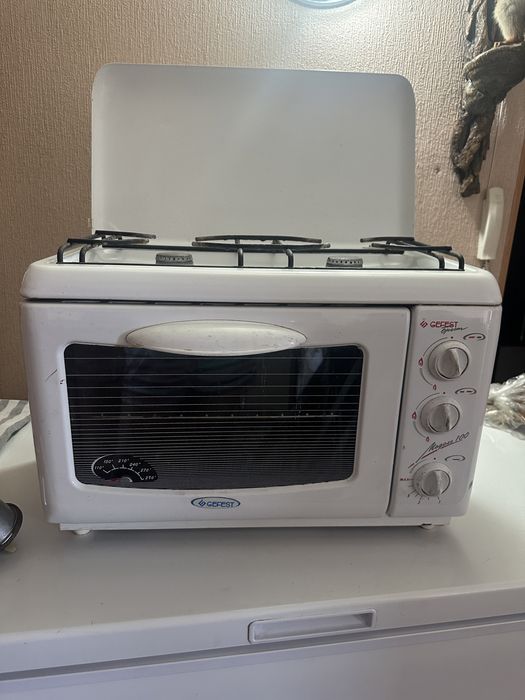 газовая плита двухконфорочная с духовкой