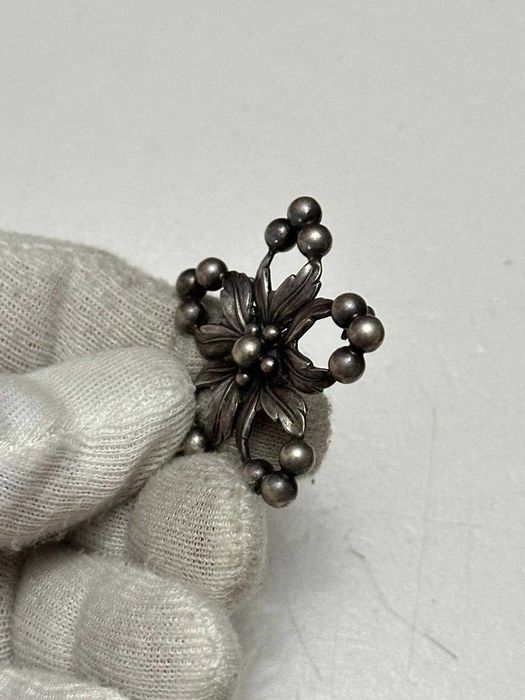 BROSA ARGINT 925 - Floare Stilizata - Niels Eric From - Denmark - 1950