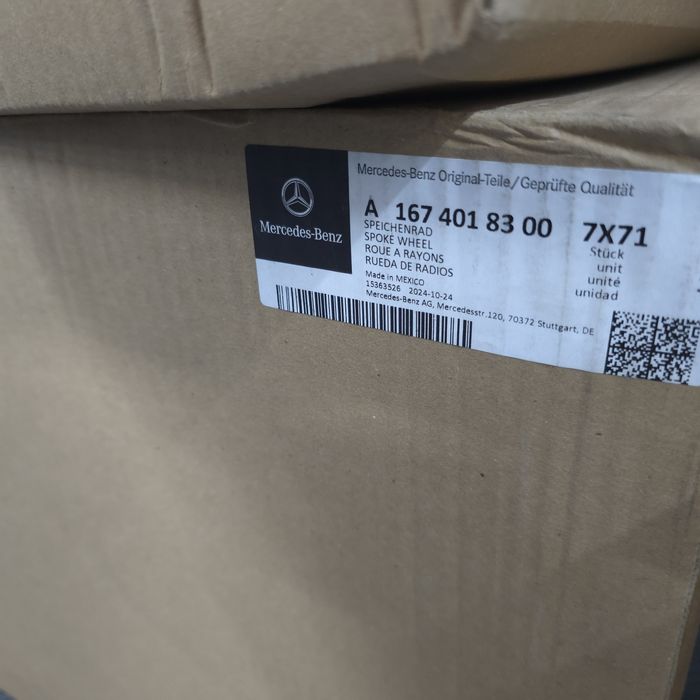 22 цола нови оригинални  джанти  Mercedes GLS 63 AMG X167