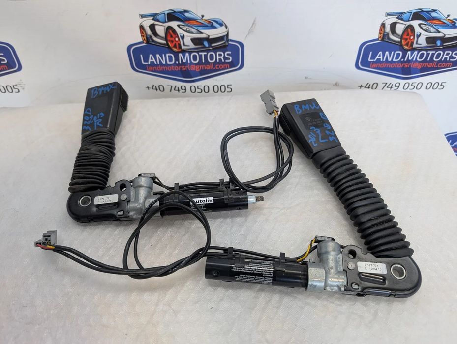 PRETENSIONER CENTURA FATA STANGA BMW E93 320D 2013 2.0 DIESEL COD OEM 72119177771 / 9177771 / DECAPOTABILĂ (CABRIOLET) 2005-2013