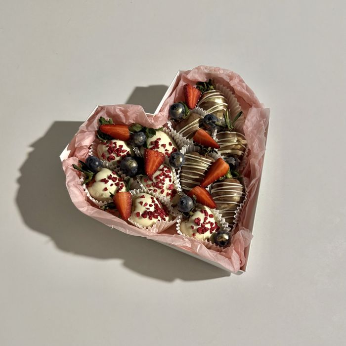 клубника в шоколаде