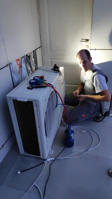 Установка кондиционера любой сложности, сервисное обслуживание