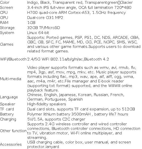 Anbernic RG34XX 64GB sigilat handheld game player