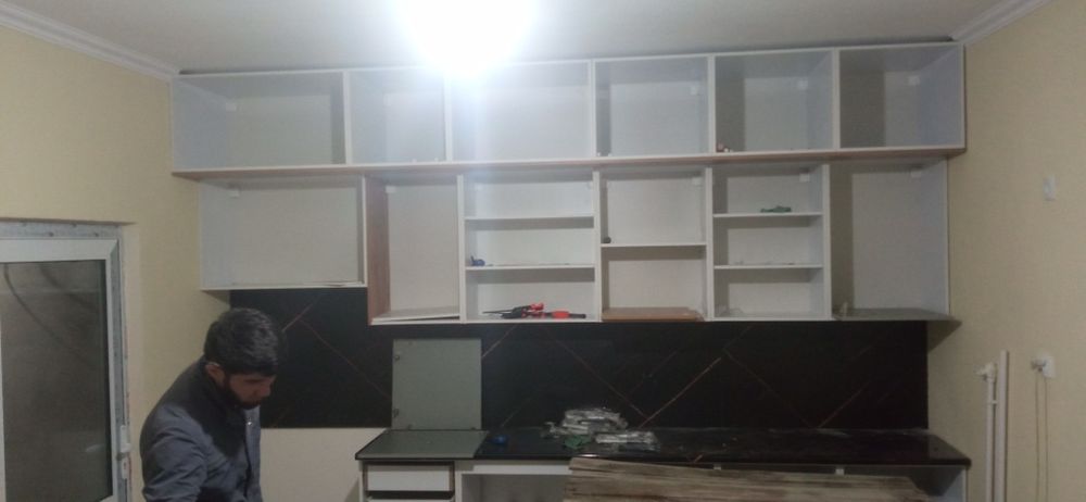 Mebel ishlarini qilamz.zakasgaxam razmeri olib kuxinni spalni