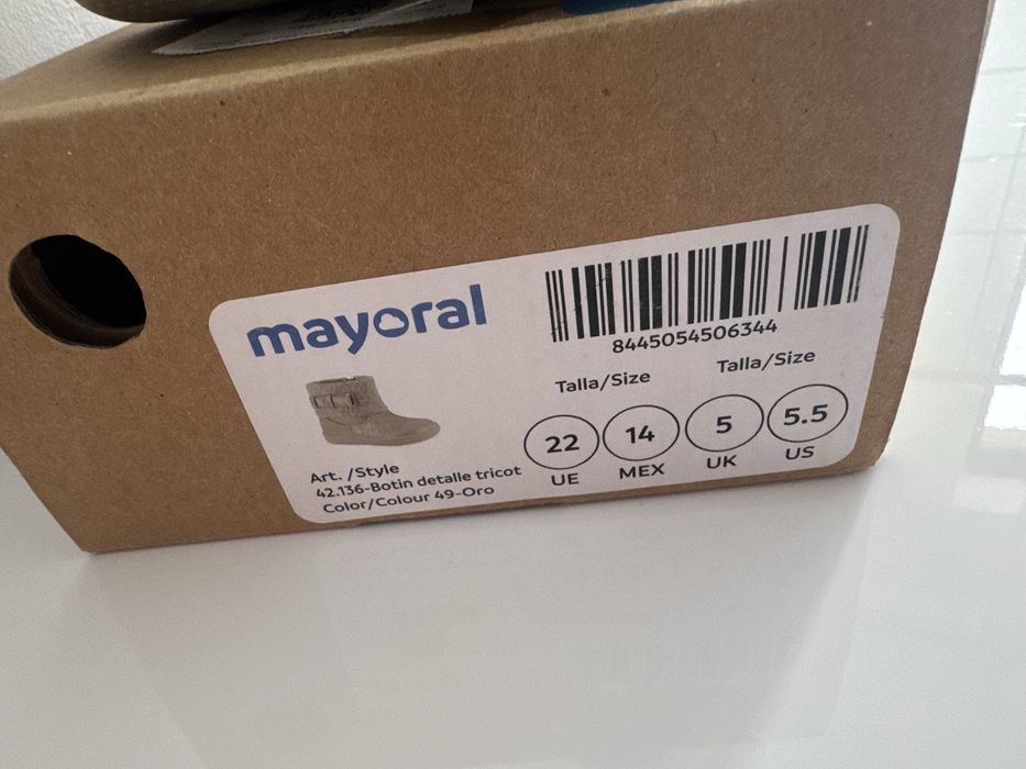 Ботушки Mayoral размер 22