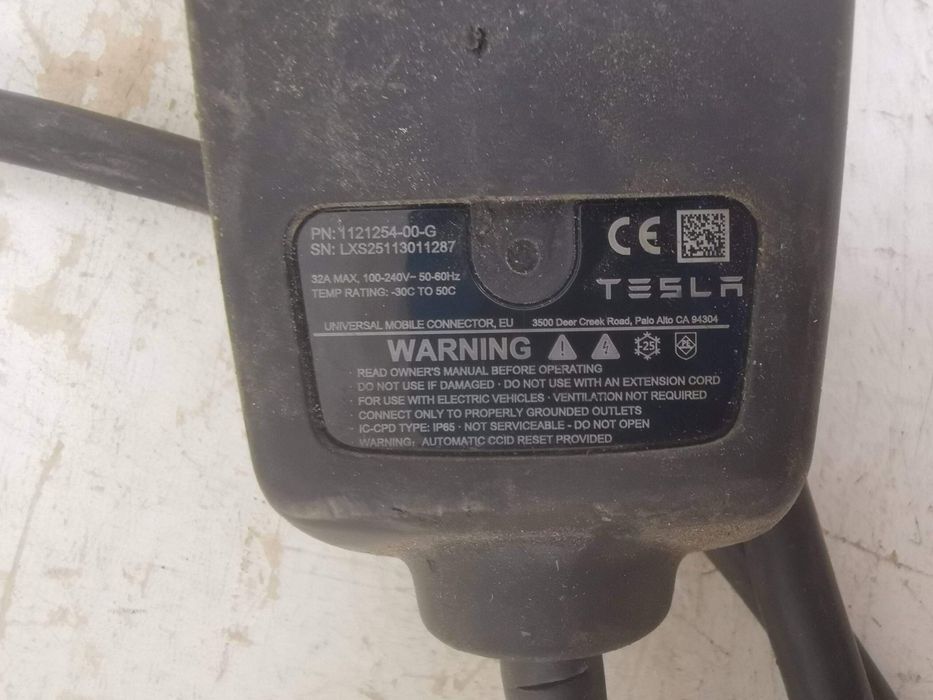 Cablu Incarcare Tesla  Model Y 2022 2023 Original In Stare Buna