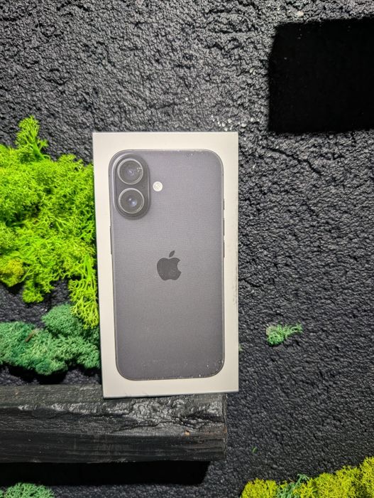 iPhone 16 128gb Black Neverlocked/Fact+Garantie