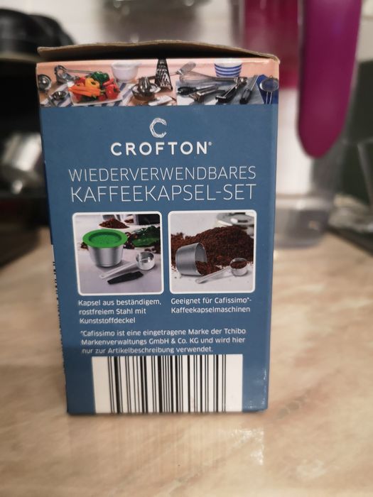 Capsule reutilizabile pentru aparat cafea Dolce Gusto si Cafissimo