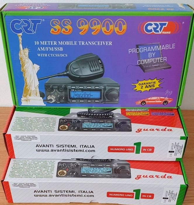 Statie radio CB - Avanti GUARDA Pro/CRT SS_9900v (100W)* noua/garantie