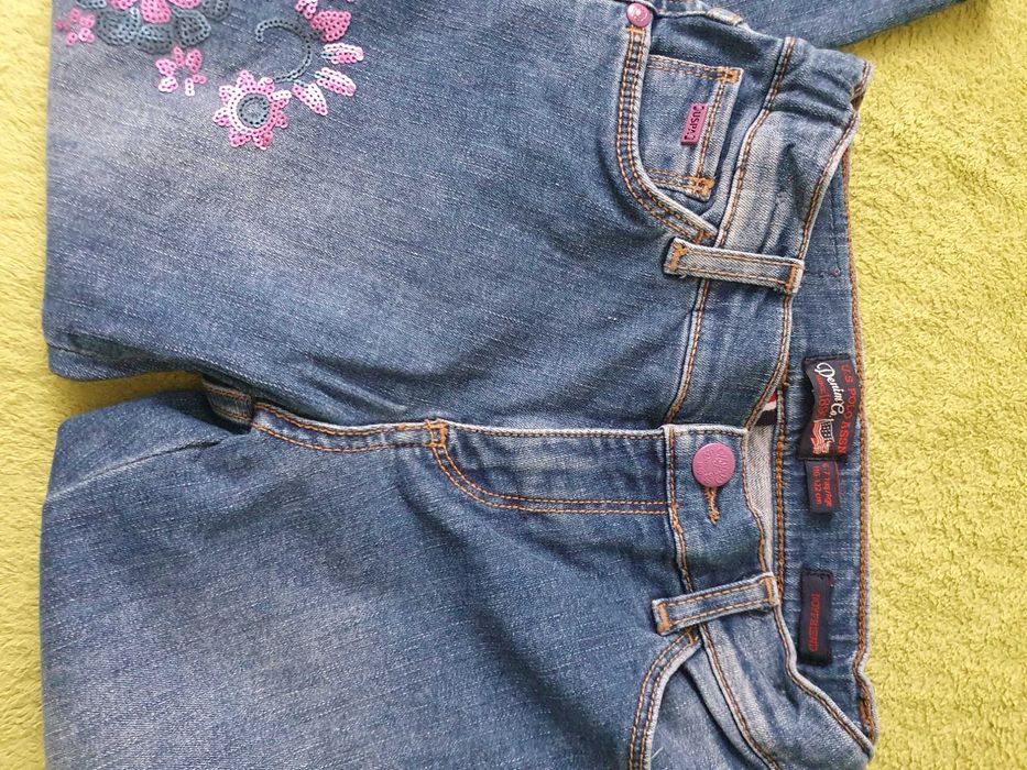 Blugi fetita US Polo Assn, 6-7 ani