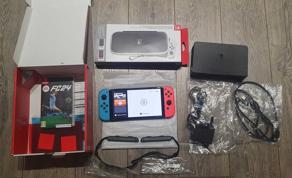 Consola Nintendo Switch OLED (Neon Blue/ Red)