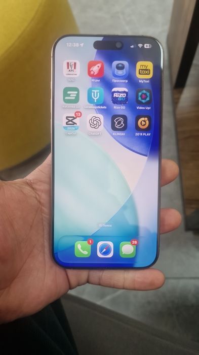 Ассаломалейкум срочна iPhone 16 pro max  256 g сотилади