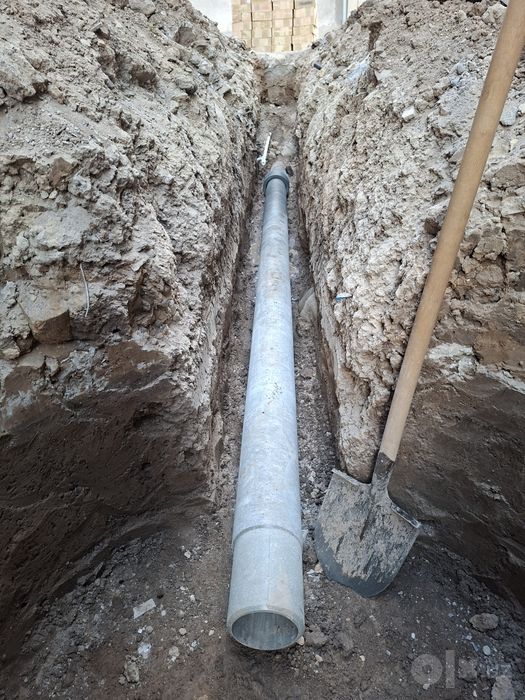 Урачи Тираншея Сантехник Transheya Tunel Truba Kabel yotqizish Qazish