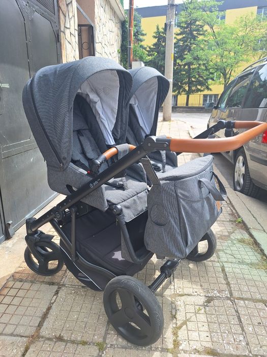 Количка за близнаци Jedo duo 2 в 1