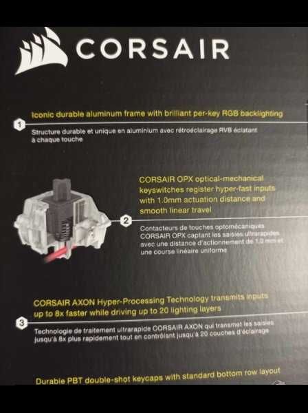 Клавиатура Corsair K70 RGB PRO