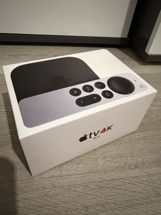 apple tv 4k 2022 a2737 64gb wi fi hdr dolby vision impecabil