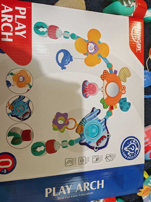 Бебешка арка с играчки за кошара, количка, столче
