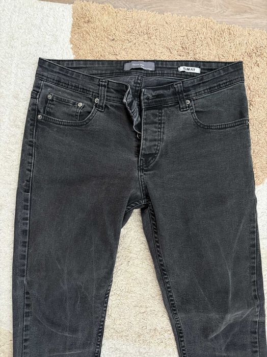 Blugi Barbati Simpli Negri SLIM FIT Marimea M EUR40(US31)